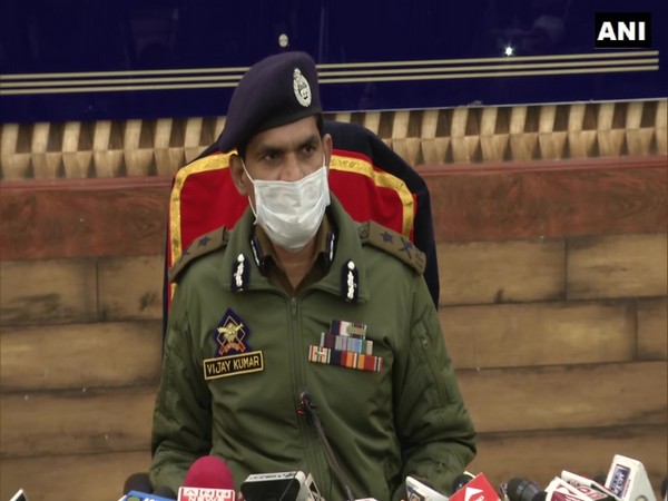 Kashmir Inspector-General of Police (IGP) Vijay Kumar