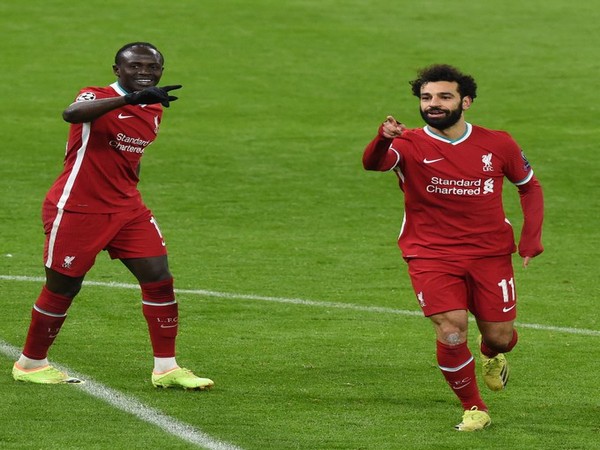 Sadio Mane and Mohamed Salah in action (Photo/ Liverpool FC Twitter)