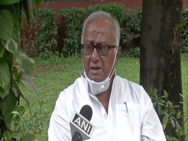 Trinamool Congress MP Saugata Roy in conversation with ANI. (Photo/ANI)