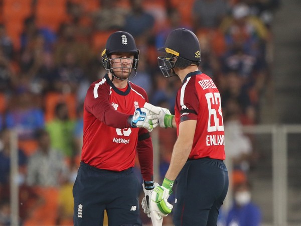 Jason Roy and Jos Buttler (Photo/ ICC Twitter) 