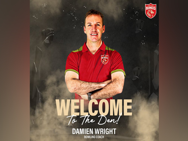 Damien Wright (Photo/ Punjab Kings Twitter)