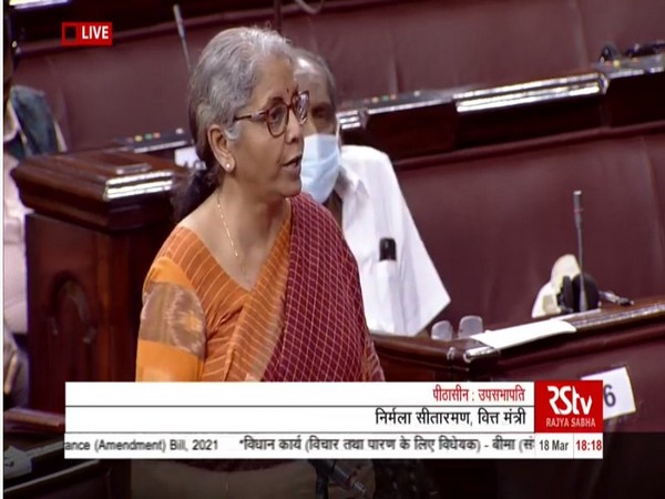 Finance Minister Nirmala Sitharaman. (Photo/ANI)