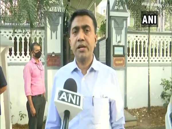 Goa CM Pramod Sawant speaking to ANI on Friday. (Photo/ANI)