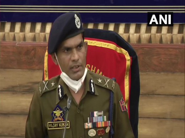 IGP Kashmir Vijay Kumar (Photo/ANI)