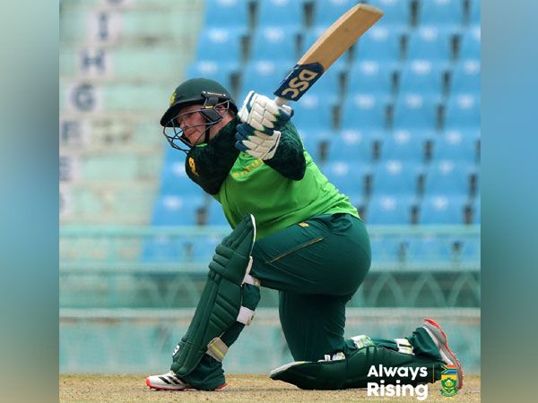 Lizelle Lee in action against India (Photo/ CSA Twitter)