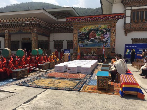 Another consignment of COVID-19 vaccine from India arrives in Bhutan (Photo Credit: Twitter/PM Bhutan)