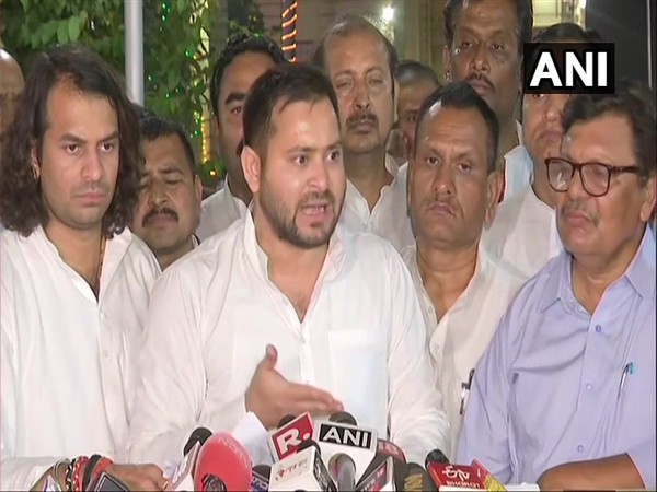 Rashtriya Janata Dal (RJD) leader Tejashwi Yadav. (Photo/ANI)
