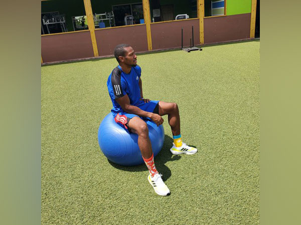 Sprinter Yohan Blake (Photo/ Yohan Blake Twitter)