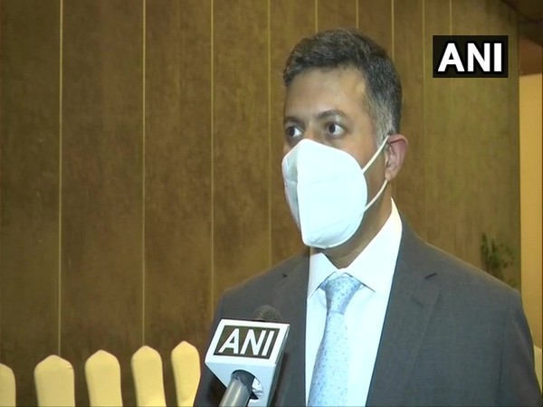 Vikram K Doraiswami, Indian High Commissioner to Bangladesh speaking to ANI on Thursday in Dhaka, Bangladesh