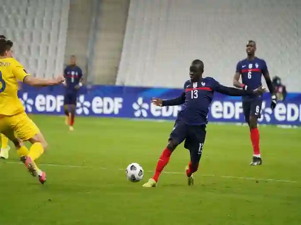 N'Golo Kante (Photo/ France Team Twitter) 