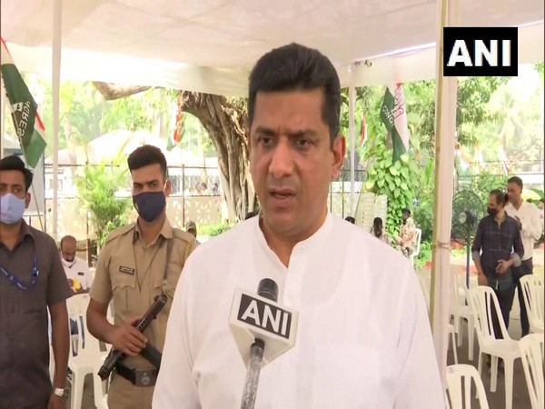 Maharashtra Minister Aslam Shaikh in conversation with ANI. (Photo/ANI)