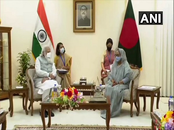 PM Narendra Modi holds delegation-level talks with Bangladesh PM Sheikh Hasina in Dhaka