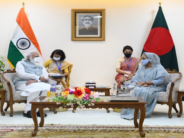 Prime Minister Narendra Modi and Bangladesh Prime Minister