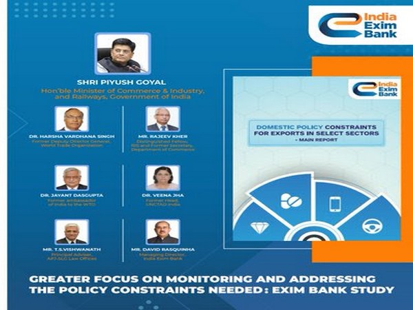 The study analyses current domestic policy constraints faced by Indian exporters in select sectors.