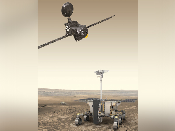 ExoMars orbiter and rover (Image Source: The European Space Agency)