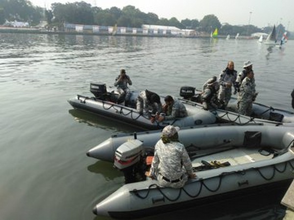 Preparation for inaugural ceremony of Defence expo 2020 underway Lucknow of Uttar Pradesh Photo/ANI