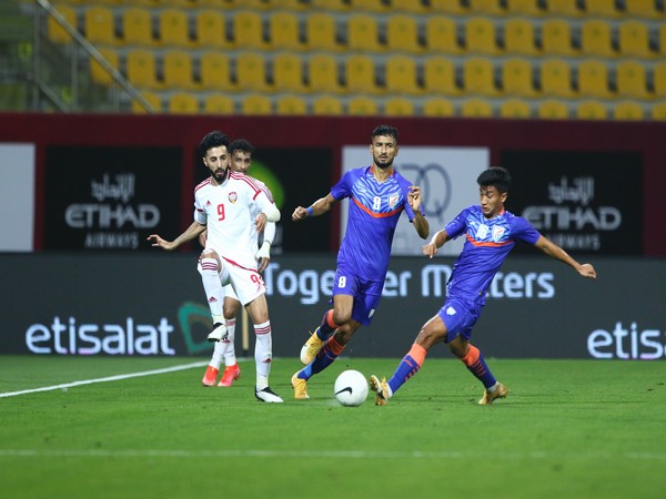 India suffered a 6-0 defeat in the friendly match against UAE. (Photo/ Indian Football Team Twitter) 