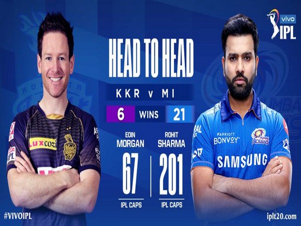 KKR play MI at the MA Chidambaram Stadium in Chennai. (Photo/ IPL twitter) 