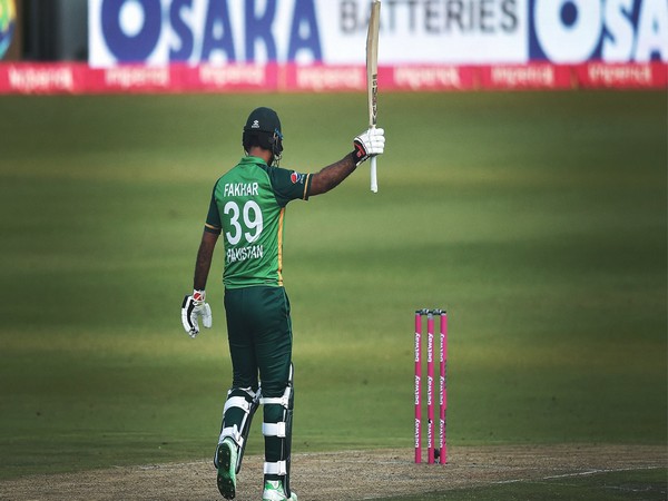 Pakistan opening batsman Fakhar Zaman (Photo/ ICC Twitter)