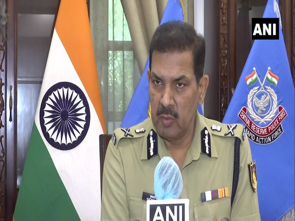 CRPF DG Kuldiep Singh speaking to ANI