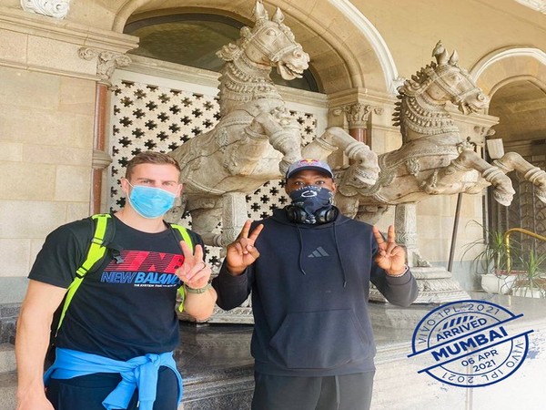 Kagiso Rabada and Anrich Nortje (Photo/ Delhi Capitals Twitter)