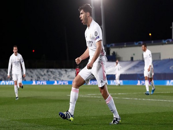 Real Madrid's Marco Asensio in action (Photo/ Real Madrid Twitter)