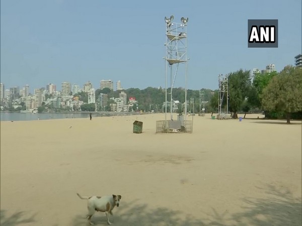 A visual from Girgaum Chowpatty in Mumbai. (Photo/ANI)