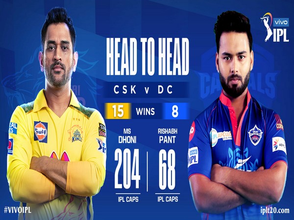 CSK and DC battle it out at the Wankhede Stadium (Photo/ IPL Twitter) 