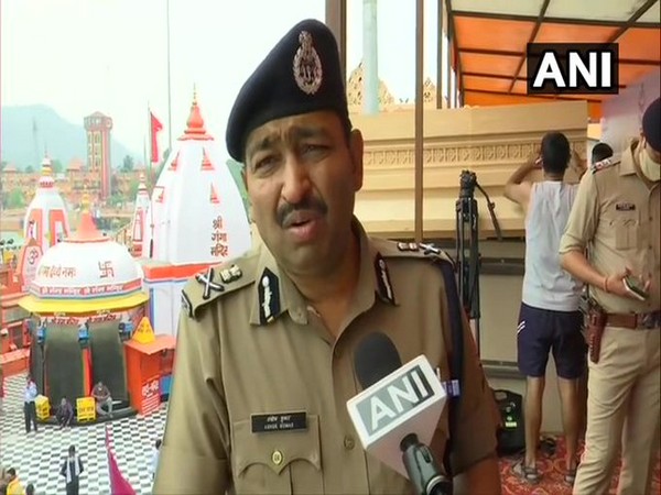 Uttarakhand DGP Ashok Kumar speaking to ANI in Haridwar on Monday. [Photo/ANI]