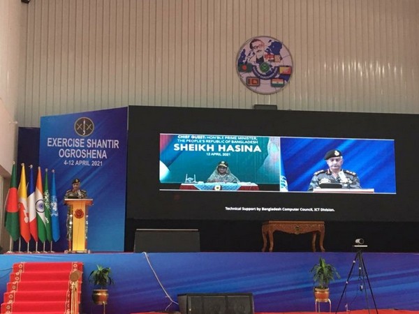 India Army Chief General MM Naravane attended the Closing Ceremony of Multinational Exercise Shantir Ogrosena 2021