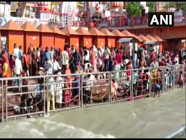 Visuals from Haridwar  (Photo/ANI)