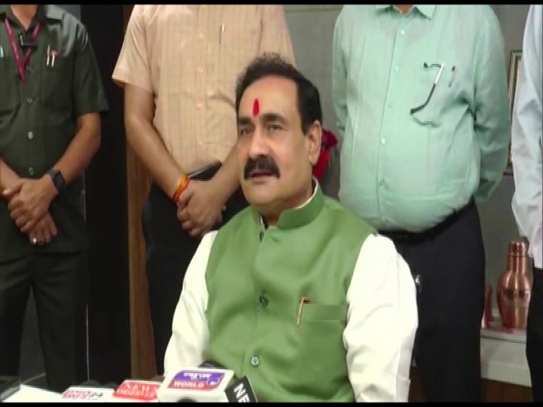 Madhya Pradesh Home Minister Narottam Mishra (File Photo/ANI)