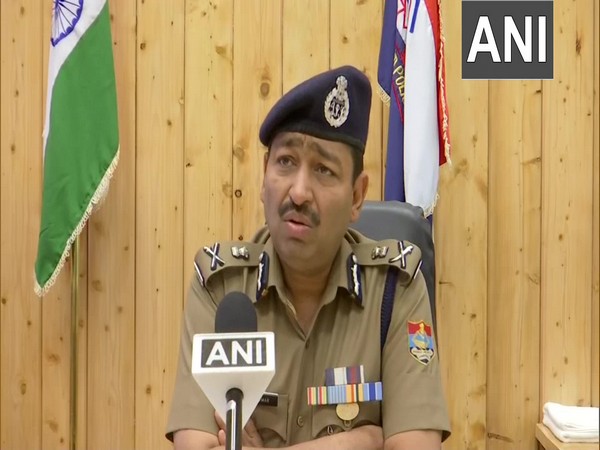Uttarakhand Director General of Police Ashok Kumar in conversation with ANI. (Photo/ANI)