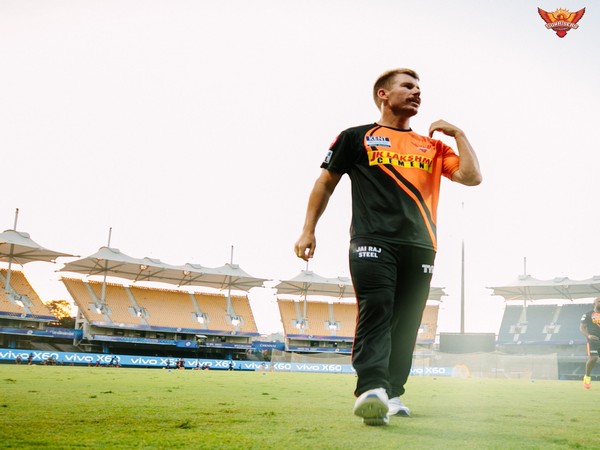 SRH skipper David Warner (Photo/ SRH Twitter)