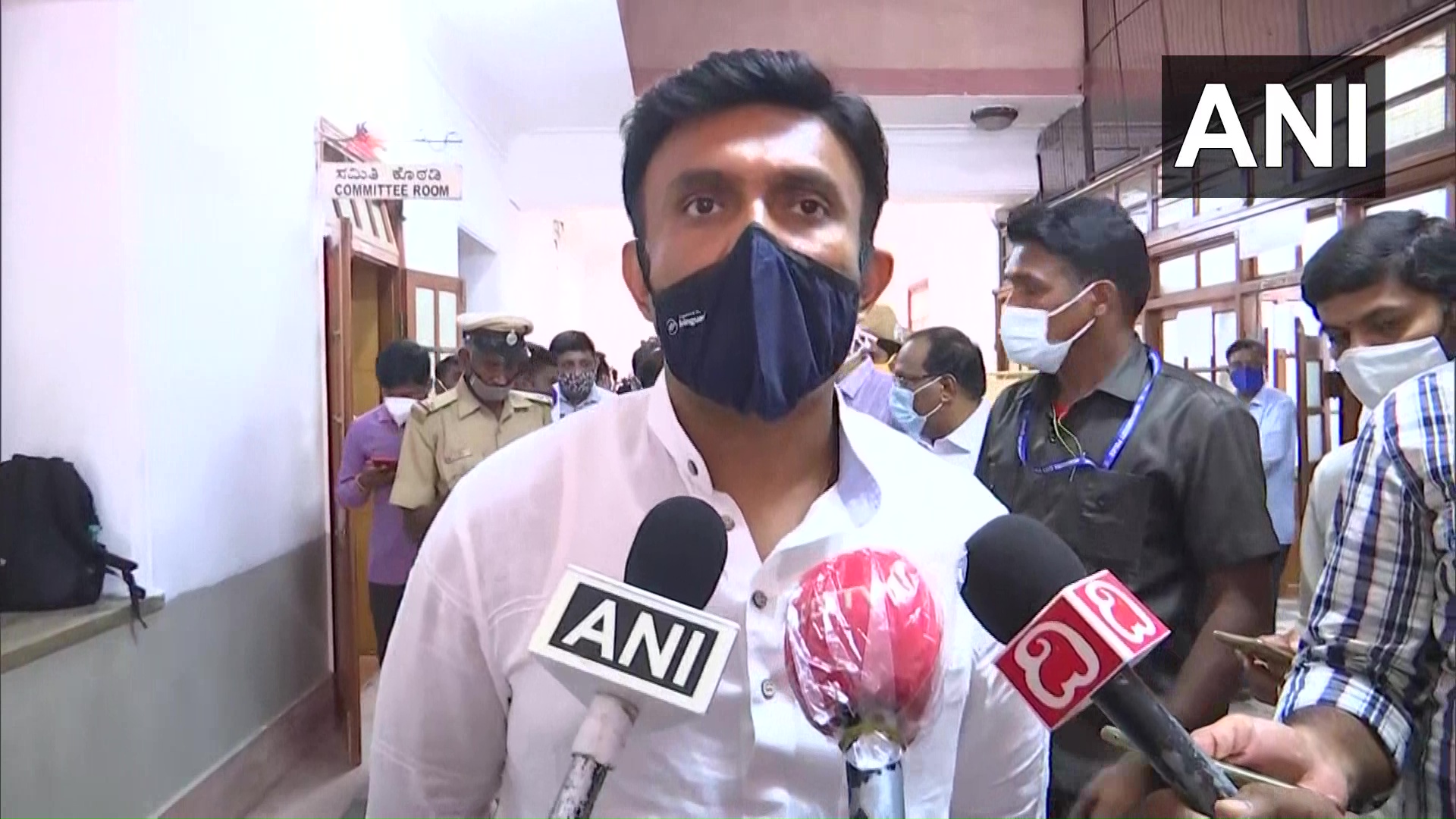 arnataka Health Minister Dr K Sudhakar (Photo/ANI)