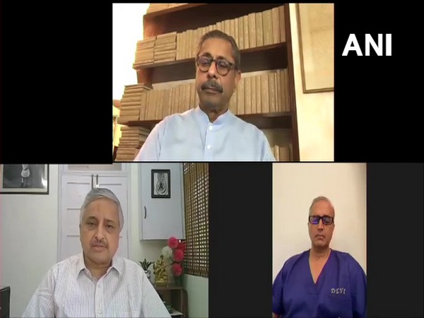 Dr Naresh Trehan, Dr Devi Shetty and Dr Randeep Guleria (clockwise from top)