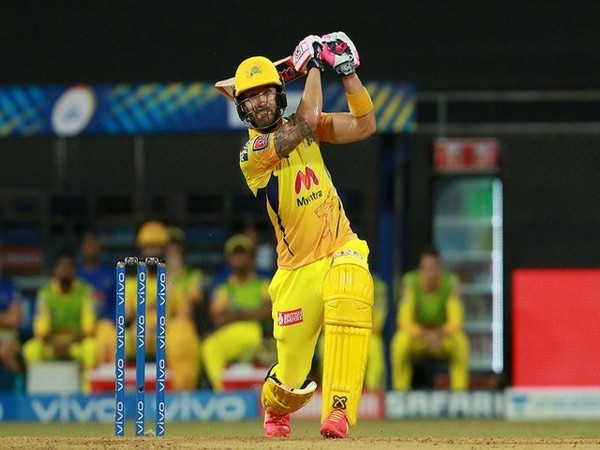 CSK batsman Faf du Plessis (Photo/ IPL Twitter)