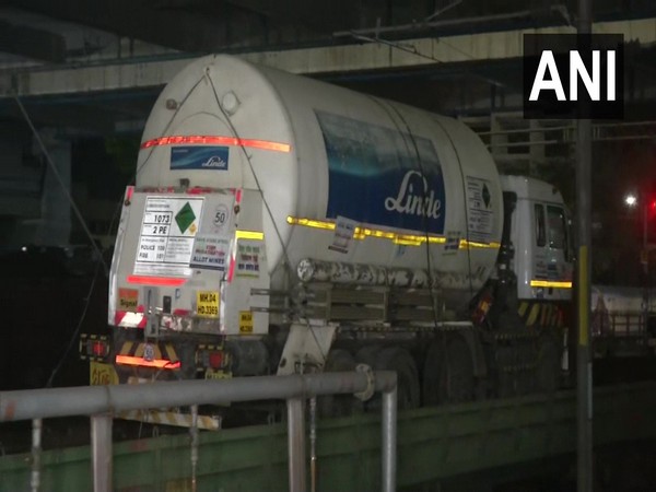 First Oxygen Express reaches Maharashtra (Photo/ANI) 