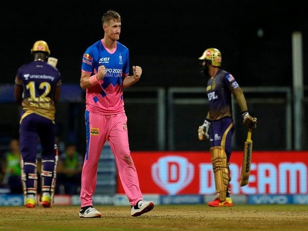 Chris Morris in action against KKR (Phoot/ IPL Twitter)
