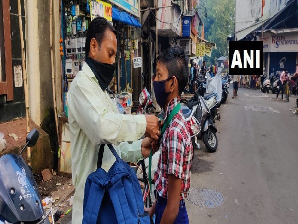 Schools reopen for classes 8-12 in Mumbai on Monday