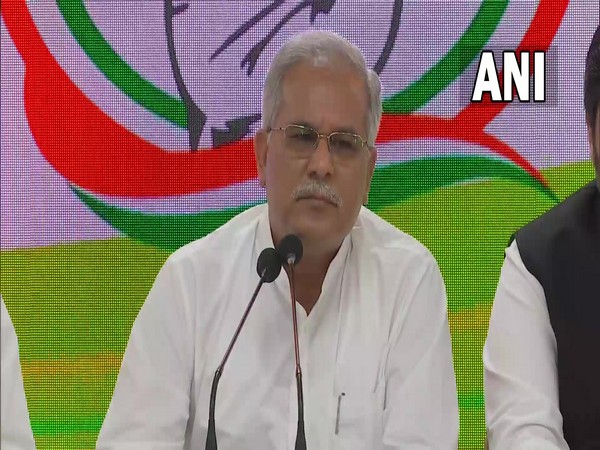 Chhattisgarh Chief Minister Bhupesh Baghel (Photo/ANI)