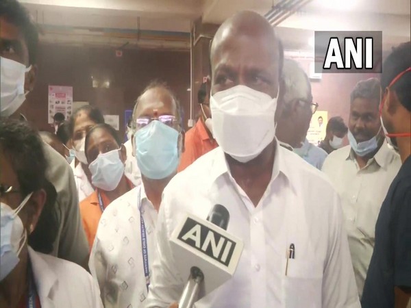Tamil Nadu Health Minister Ma Subramanian. (Photo/ANI)