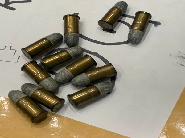 13 bullets were found from woman's bag at Visakhapatnam's airport. (Photo/ANI)