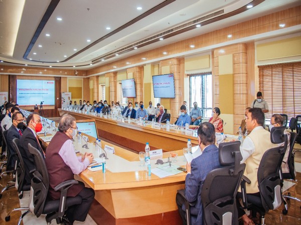 Visual of the seminar organized by Industrial Promotion and Investment Corporation of Odisha (Photo/ANI)