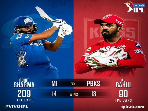 Mumbai play Punjab in Abu Dhabi. (Photo/ IPL Twitter)
