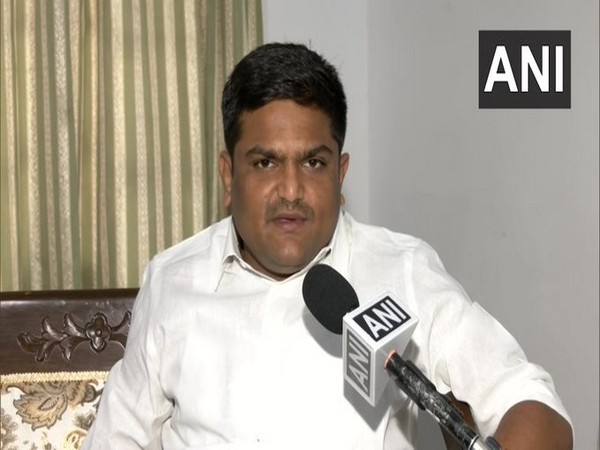 Gujarat Congress chief Hardik Patel speaking to ANI in Delhi on Tuesday. [Photo/ANI]