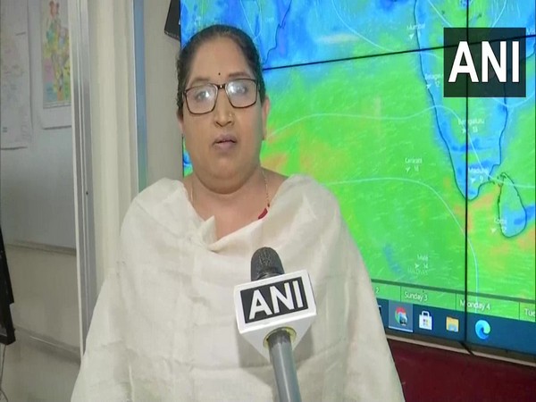 Head of Meteorological Centre of Hyderabad Dr K Nagaratna (Photo/ANI)