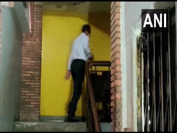 Maharashtra deputy home secretary Kailash Gaikwad arrives at the office of the Enforcement Directorate (Photo/ANI)