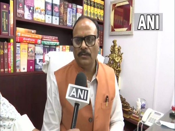 Uttar Pradesh law minister Brajesh Pathak (Photo/ANI)