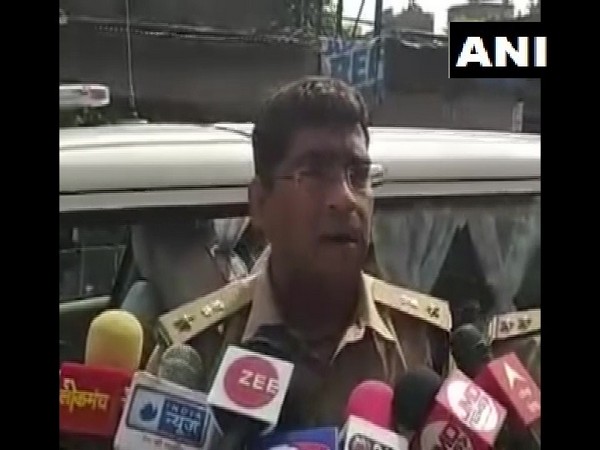  DCP of Kanpur, Sanjeev Tyagi speaking to the media in Kanpur on Saturday. (Photo/ANI)